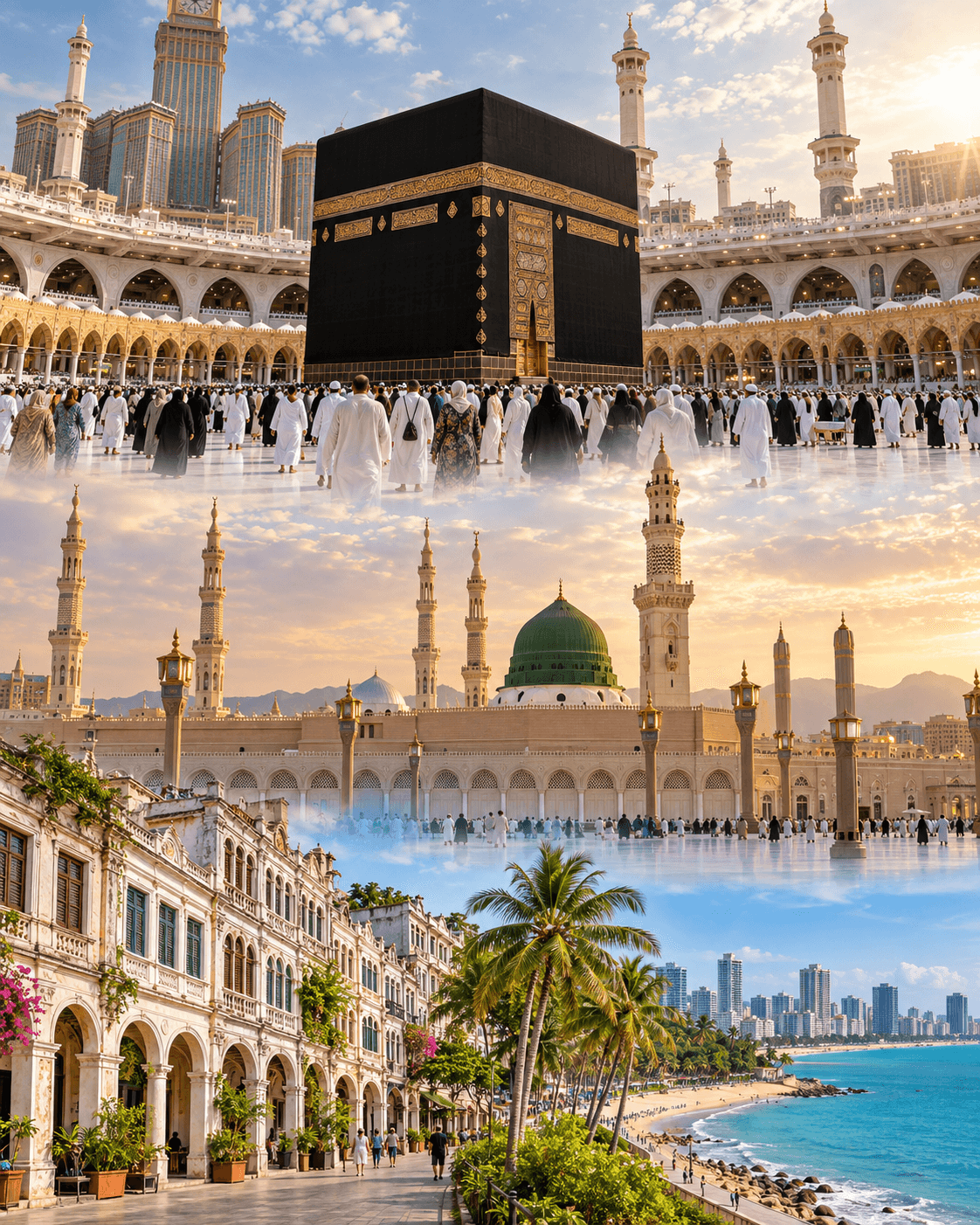 Paket Umroh Plus Haikou Jam Wisata