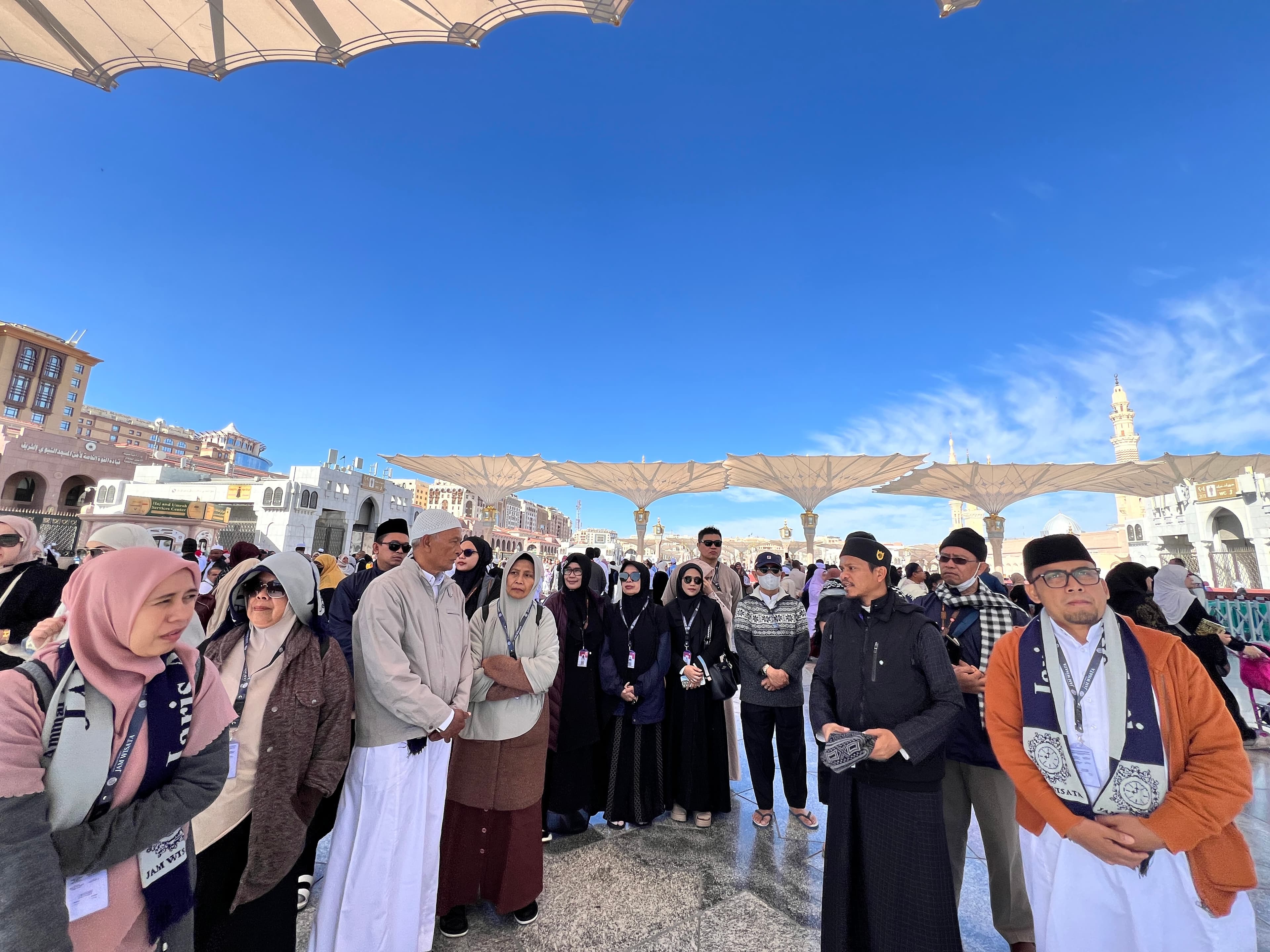 pelataran mesjid nabawi