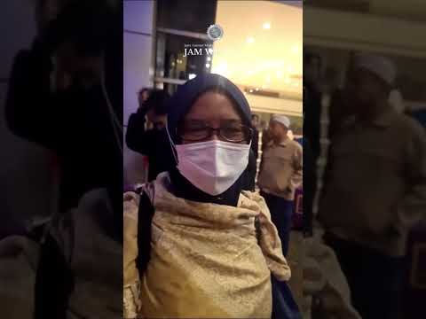 Alhamdulilah...Kepulangan Jamaah...semoga Mabrur/roh
